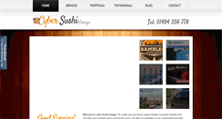 Desktop Screenshot of cybersushi.co.uk